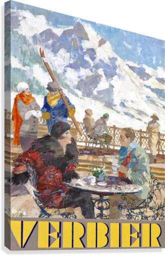 Verbier Canvas Print