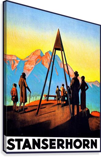 Stanserhorn Canvas Print