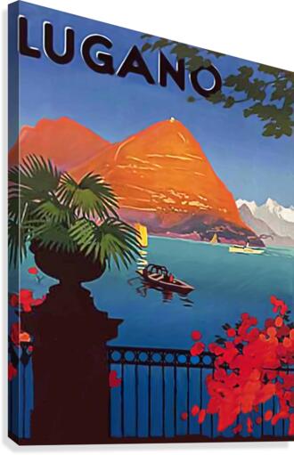 Lugano Canvas Print