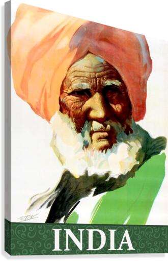 India Canvas Print