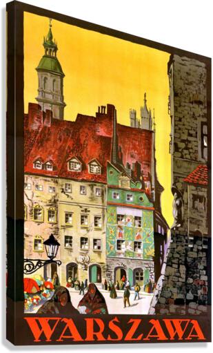 Warsaw Canvas Print