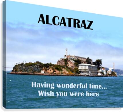 Alcatraz Canvas Print