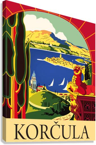 Korcula Canvas Print