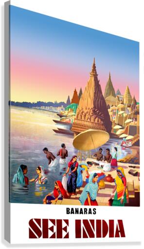 Varanasi Canvas Print