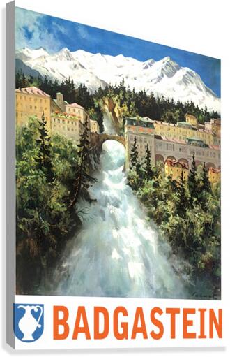 Badgastein Canvas Print