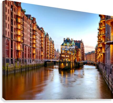 Hamburg Canvas Print