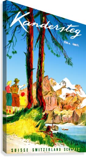Kandersteg Canvas Print