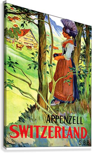 Appenzell Canvas Print