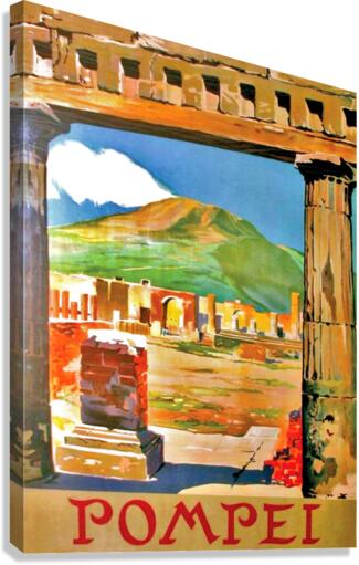 Pompei Canvas Print