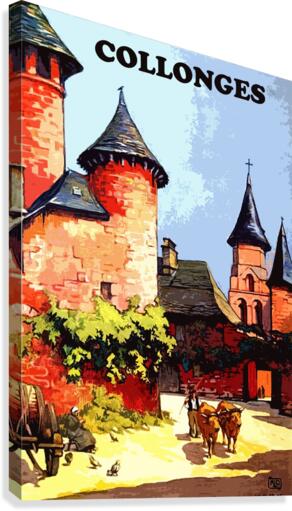 Collonges Canvas Print