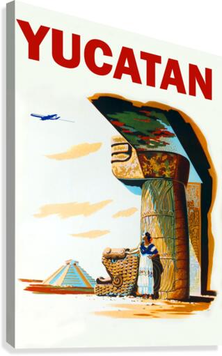 Yucatan Canvas Print