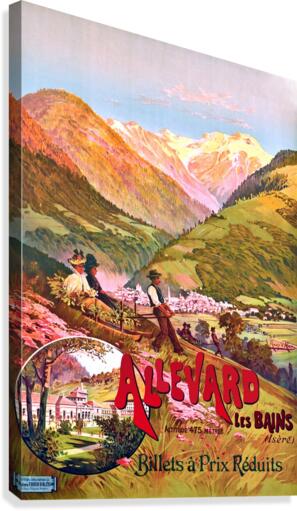 Allevard Canvas Print