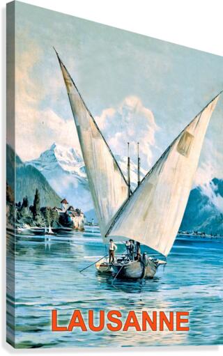 Lausanne Canvas Print