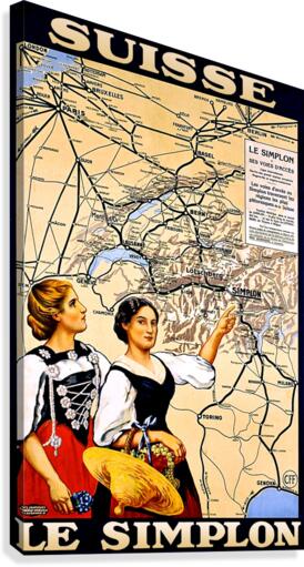 Simplon Canvas Print