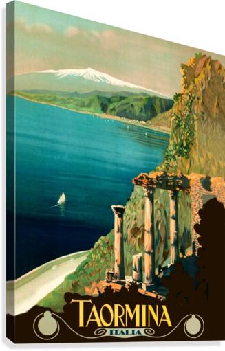 Taormina Canvas Print