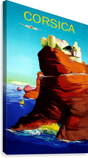 Corsica Canvas Print