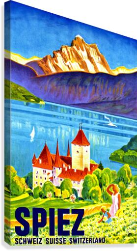 Spiez Canvas Print