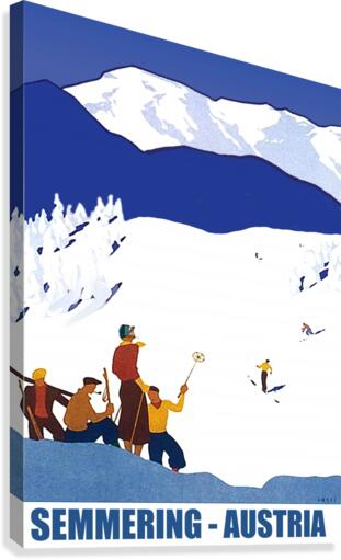 Semmering Austria Canvas Print