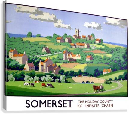 Somerset Canvas Print