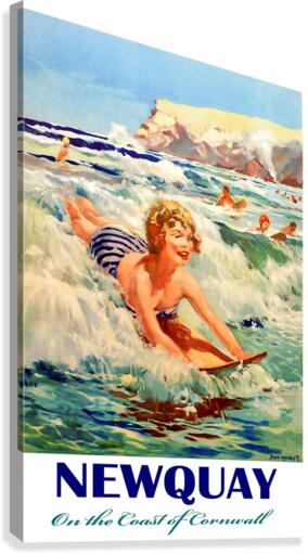 Newquay Canvas Print