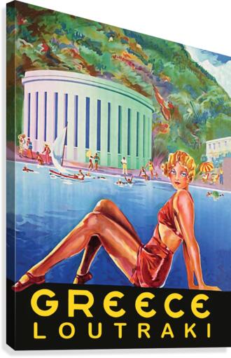Loutraki Canvas Print
