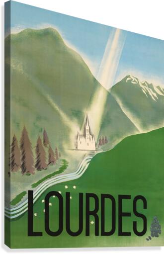 Lourdes Canvas Print