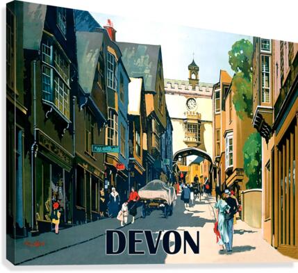 Devon Canvas Print