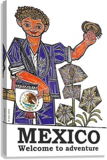 Mexico Canvas Print