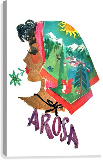 Arosa Canvas Print