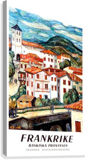 Cote Basque Canvas Print