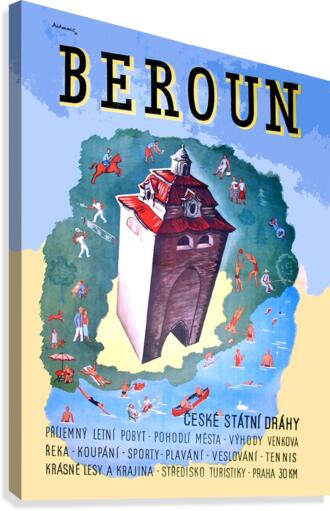 Beroun Canvas Print