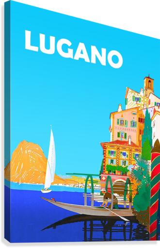 Lugano Canvas Print