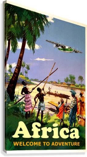Africa Canvas Print