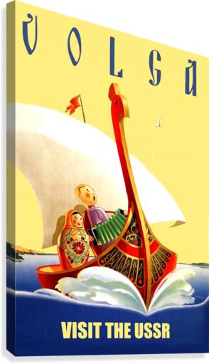 Volga Canvas Print