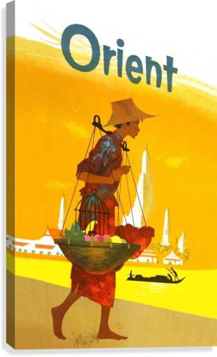 Orient Canvas Print