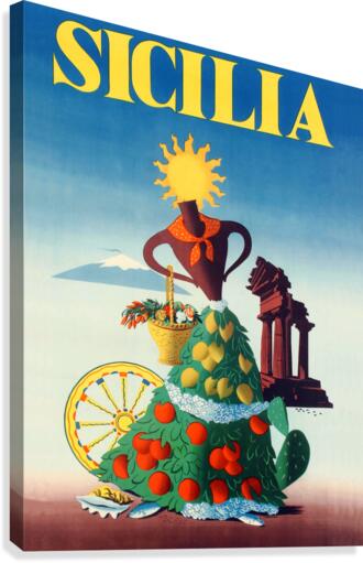 Sicily Canvas Print