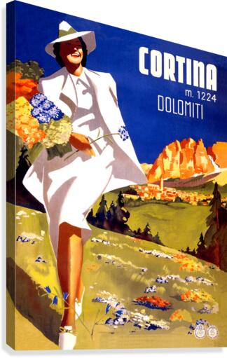 Cortina Canvas Print