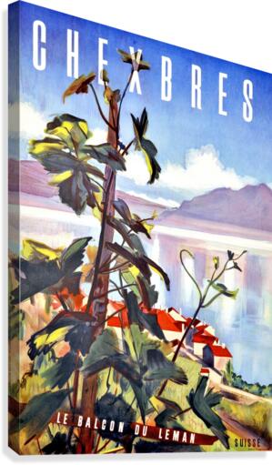Chexbres Canvas Print