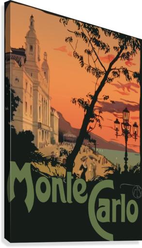 Monte Carlo Canvas Print