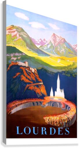 Lourdes Canvas Print
