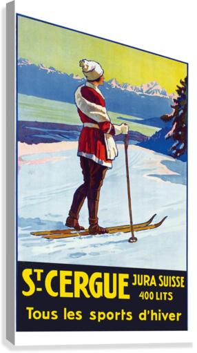 Saint Cergue Canvas Print
