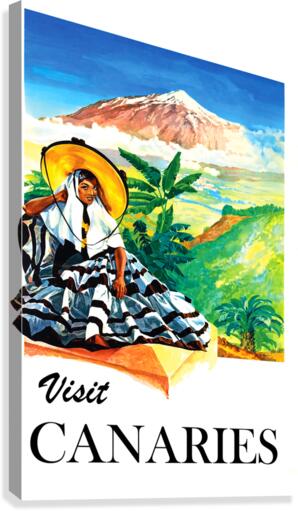 Canaries Canvas Print