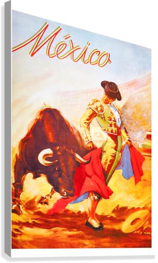 Bullfighting Canvas Print