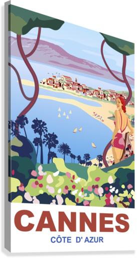 Cannes Canvas Print