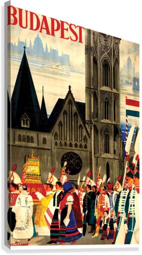 Budapest Canvas Print
