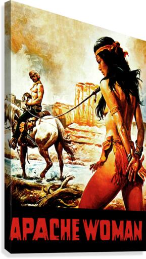 Apache Woman Canvas Print