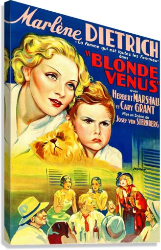 Blonde Venus Canvas Print
