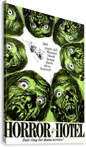 Horror Hotel Canvas Print