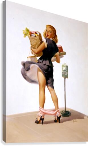 Sudden Wind Canvas Print