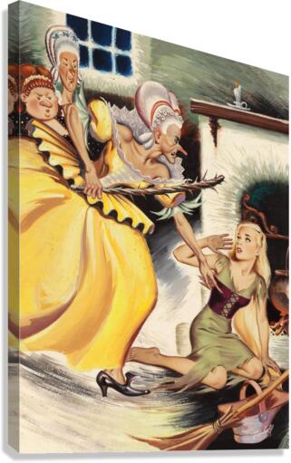 Cinderella  Canvas Print